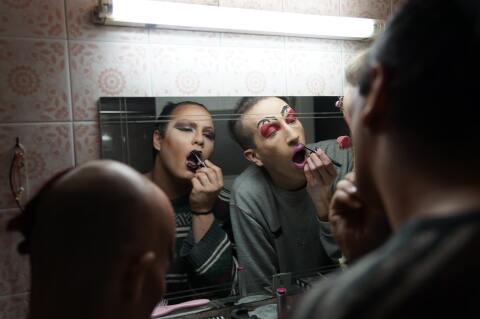 Η draq queen σκηνή της Αθήνας 