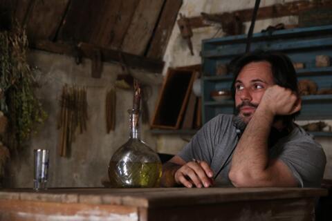 Στιγμιότυπο από τα γυρίσματα της ταινίας «Άλυτη» του Μίνωα Νικολακάκη 