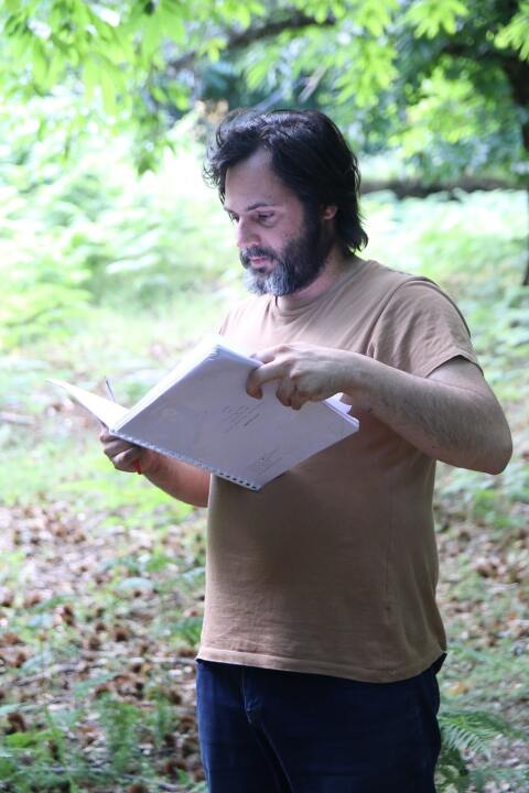 Στιγμιότυπο από τα γυρίσματα της ταινίας «Άλυτη» του Μίνωα Νικολακάκη 