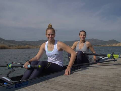 Η Χριστίνα Μπούρμπου μαζί με την Μαρία Κυρίδου εκπροσωπούν την Ελλάδα στην κωπηλασία