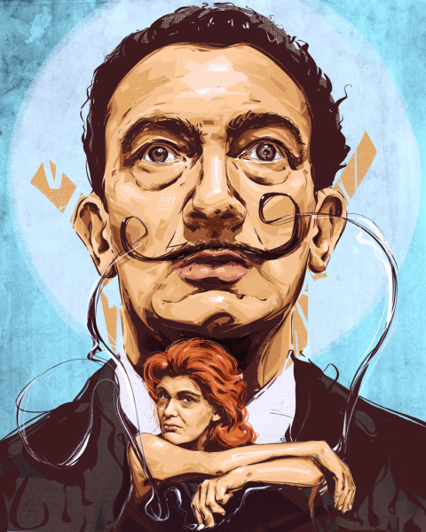 Το εξώφυλλο που σχεδίασε ο εικαστικός Γιάννης Βαλυράκης με αφορμή το αφιέρωμα της ATHENS VOICE για το «Έτος Μελίνα Μερκούρη»