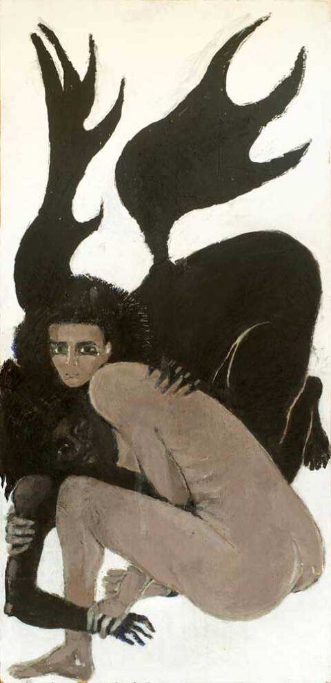 60ό Φεστιβάλ Θεσσαλονίκης / Νίκος Κούνδουρος «Ο ύπνος της λογικής», λάδι σε ξύλο