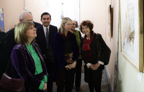 Η Πρόεδρος της Δημοκρατίας στο Μουσείο της Πόλεως των Αθηνών