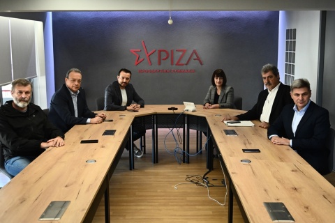 ΣΥΡΙΖΑ: Συνάντηση Σβίγκου - Παππά με Γκλέτσο, Πολάκη, Φάμελλο και Φαραντούρη ενόψει του έκτακτου Συνεδρίου