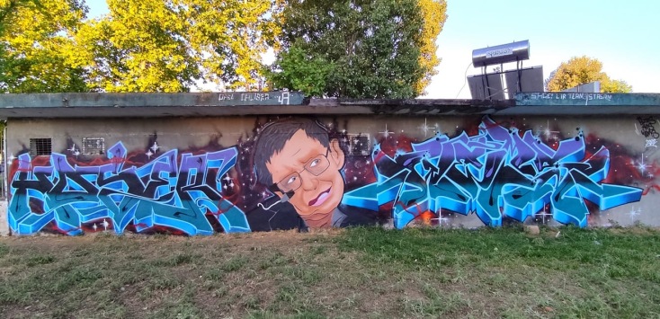 Έργο του street artist BZKS