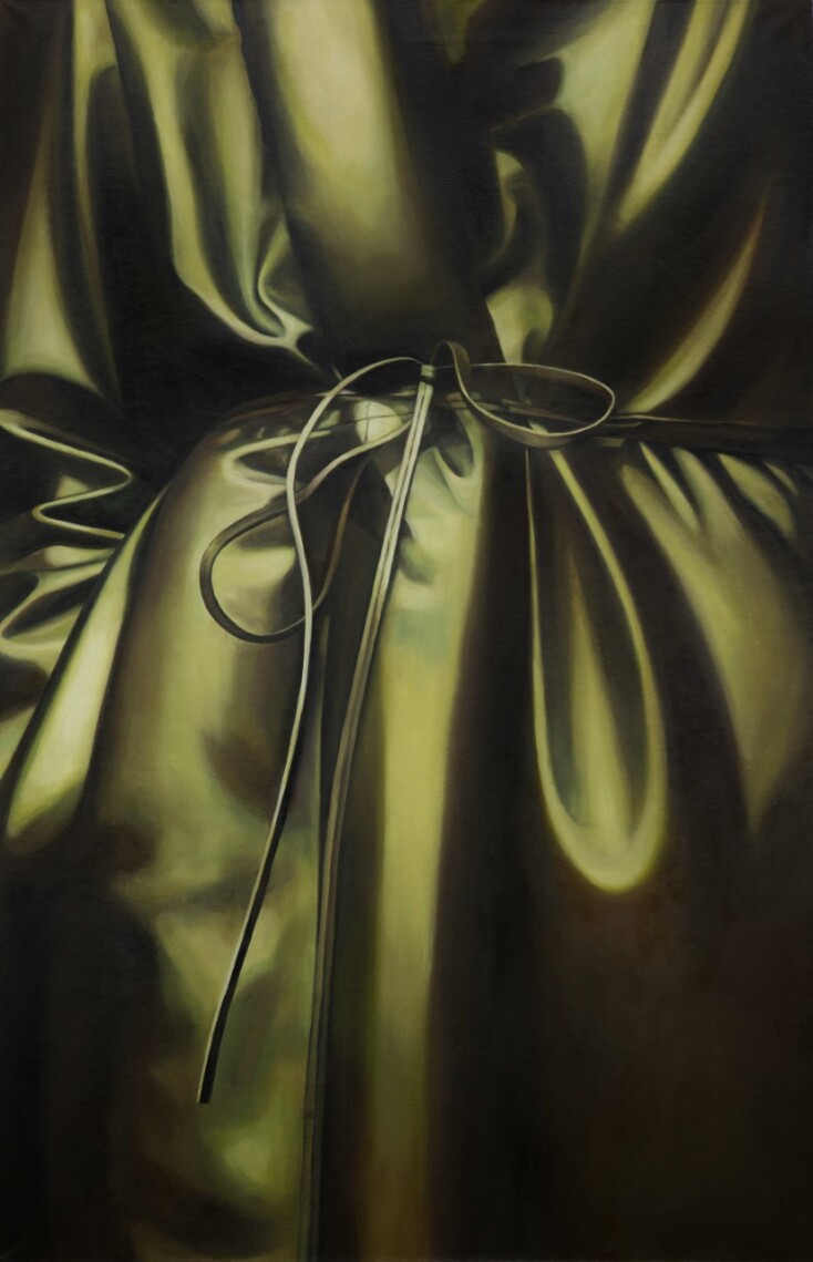 Λία Καζάκου, Untitled, 2023, oil on linen, 100x65 cm