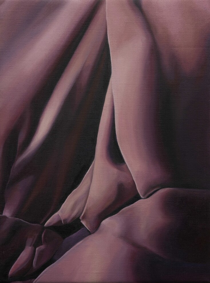 Λία Καζάκου, Untitled, 2023, oil on linen, 40x30 cm