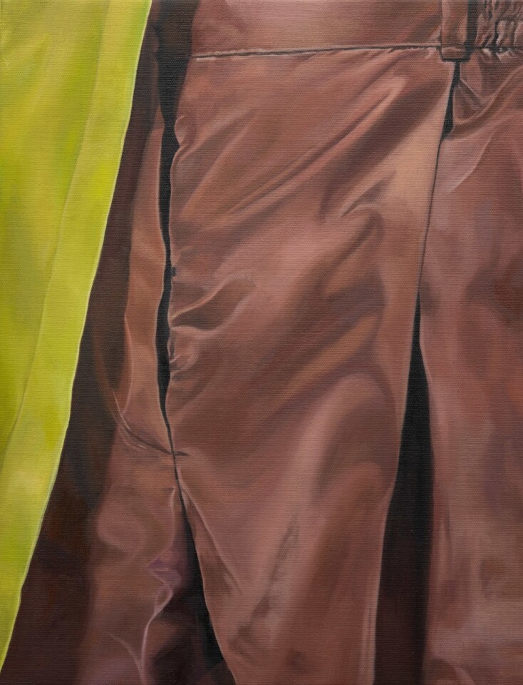 Λία Καζάκου, Untitled, 2023, oil on linen, 45x35 cm