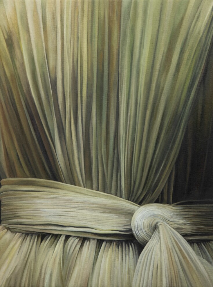 Λία Καζάκου, Untitled, 2023, oil on linen, 60x45 cm