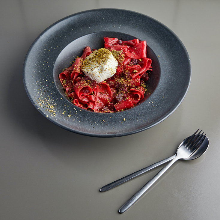 Da Leonardo, Παπαρδέλες με παντζάρι και κατσικίσιο τυρί 