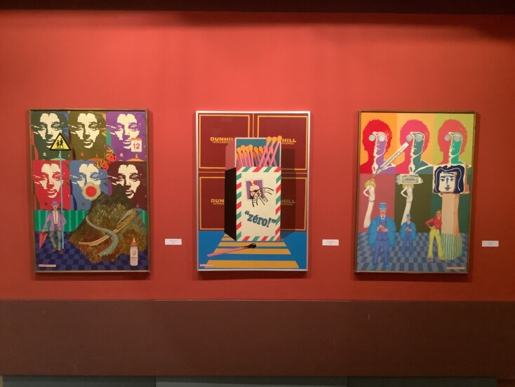 Γιώργος Ιωάννου: Παρουσίαση της έκθεσης Επίμονες Παρουσίες του pop artist στη Δημοτική Πινακοθήκη - Casa Bianca της Θεσσαλονίκης.