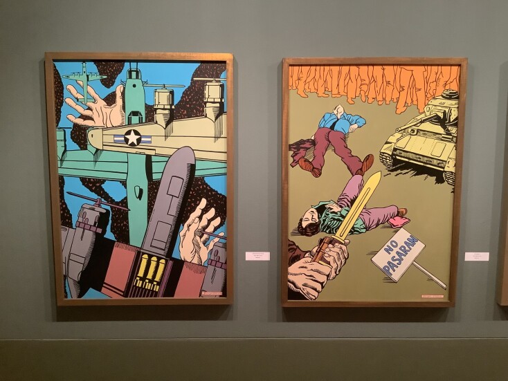 Γιώργος Ιωάννου: Παρουσίαση της έκθεσης Επίμονες Παρουσίες του pop artist στη Δημοτική Πινακοθήκη - Casa Bianca της Θεσσαλονίκης.