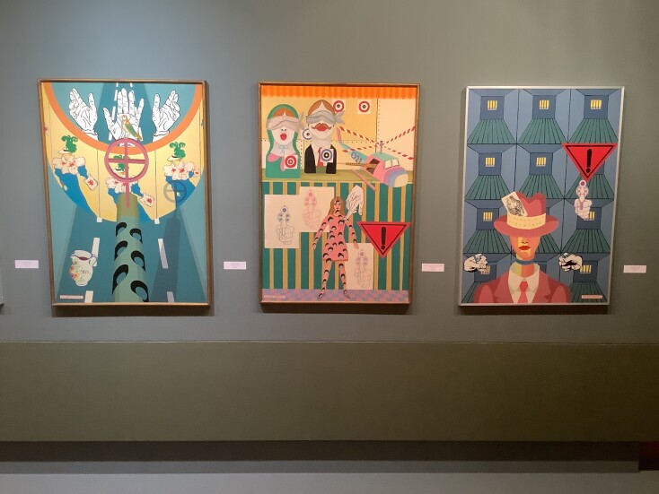 Γιώργος Ιωάννου: Παρουσίαση της έκθεσης Επίμονες Παρουσίες του pop artist στη Δημοτική Πινακοθήκη - Casa Bianca της Θεσσαλονίκης.