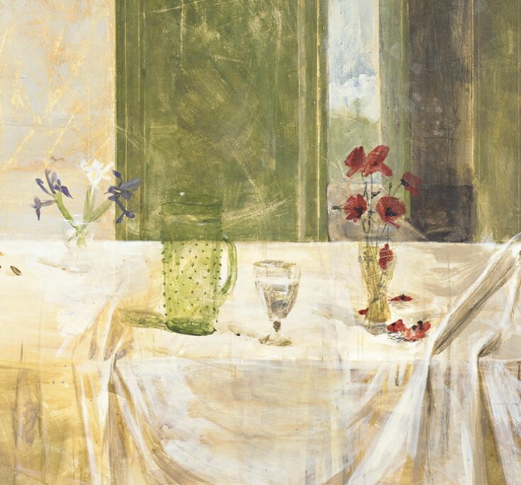 Φωτεινή Στεφανίδη: Η Σιωπηλή Ευωχία είναι ένα ατελείωτο εικαστικό τραπέζωμα 