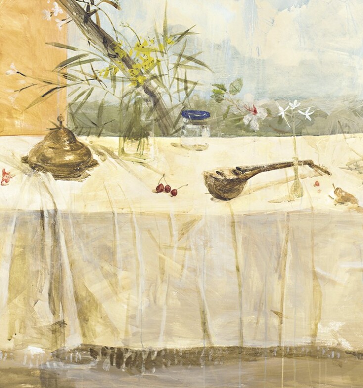 Φωτεινή Στεφανίδη: Η Σιωπηλή Ευωχία είναι ένα ατελείωτο εικαστικό τραπέζωμα 