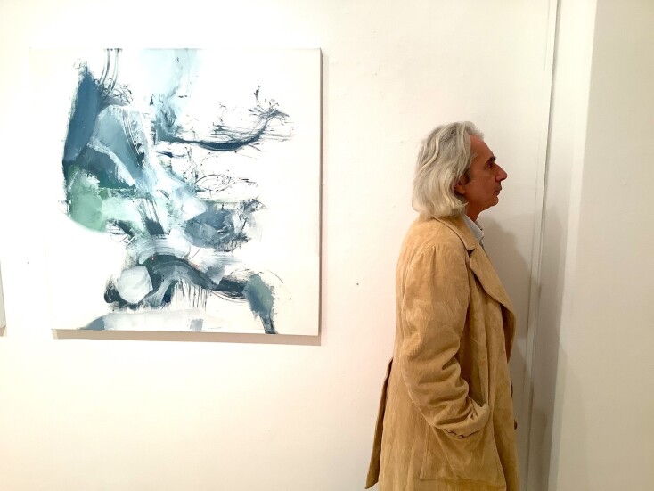 Νίκος Κρυωνίδης: Γιατί στη ζωγραφική του κάποιοι βλέπουν το χιόνι