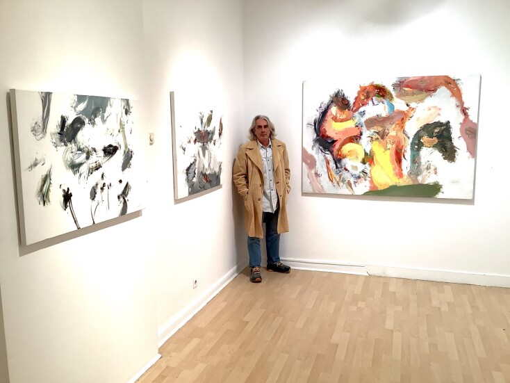 Νίκος Κρυωνίδης: Γιατί στη ζωγραφική του κάποιοι βλέπουν το χιόνι