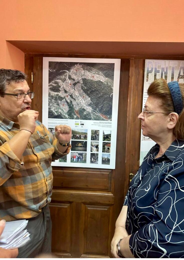 Βασίλης Γκανιάτσας, Λίνα Μενδώνη