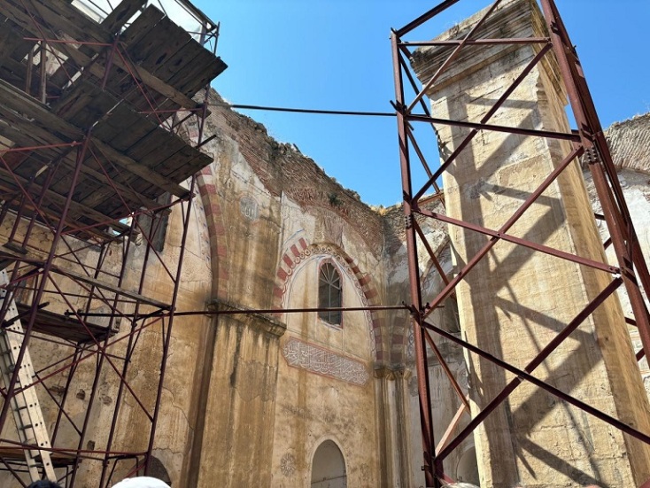 Εργασίες στο Τέμενος Βαγιαζήτ