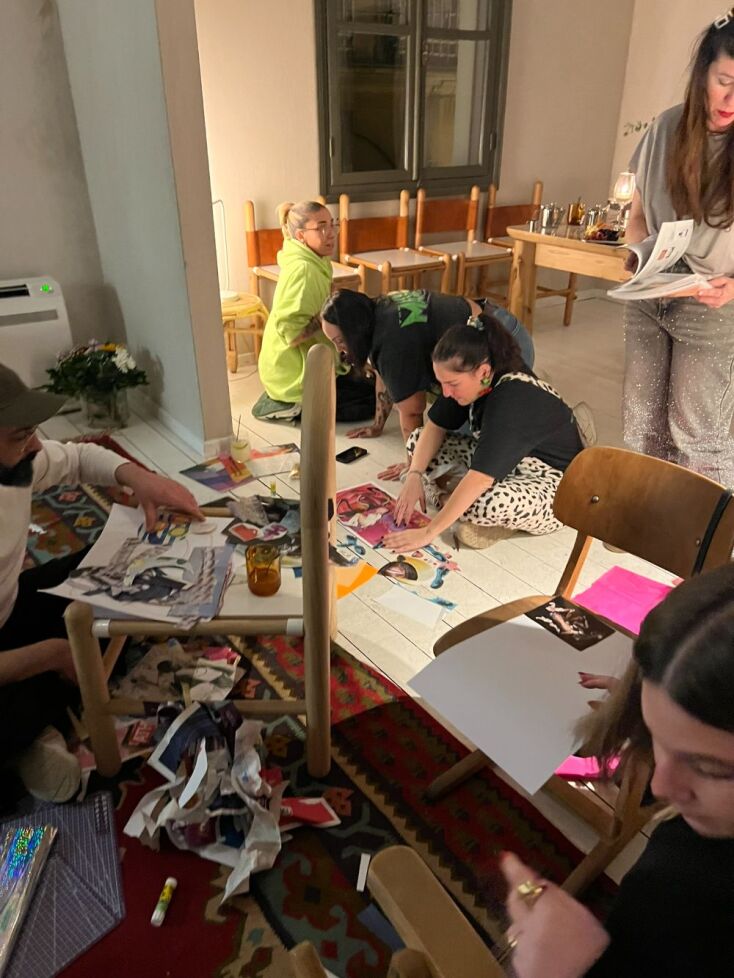 Collage Workshop by Ramina