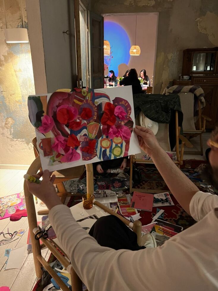 Collage Workshop by Ramina