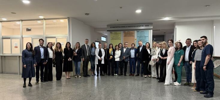 εγκαίνια της Μονάδας Εμβρυϊκής Ιατρικής της Πανεπιστημιακής Κλινικής Μαιευτικής και Γυναικολογίας στα Σκόπια