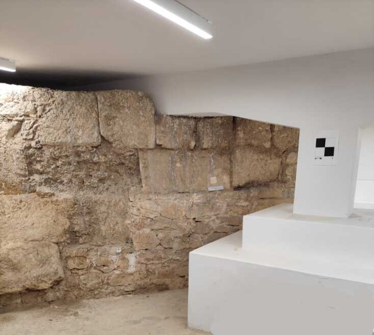 Μυκηναϊκό τείχος. Τμήμα Β.