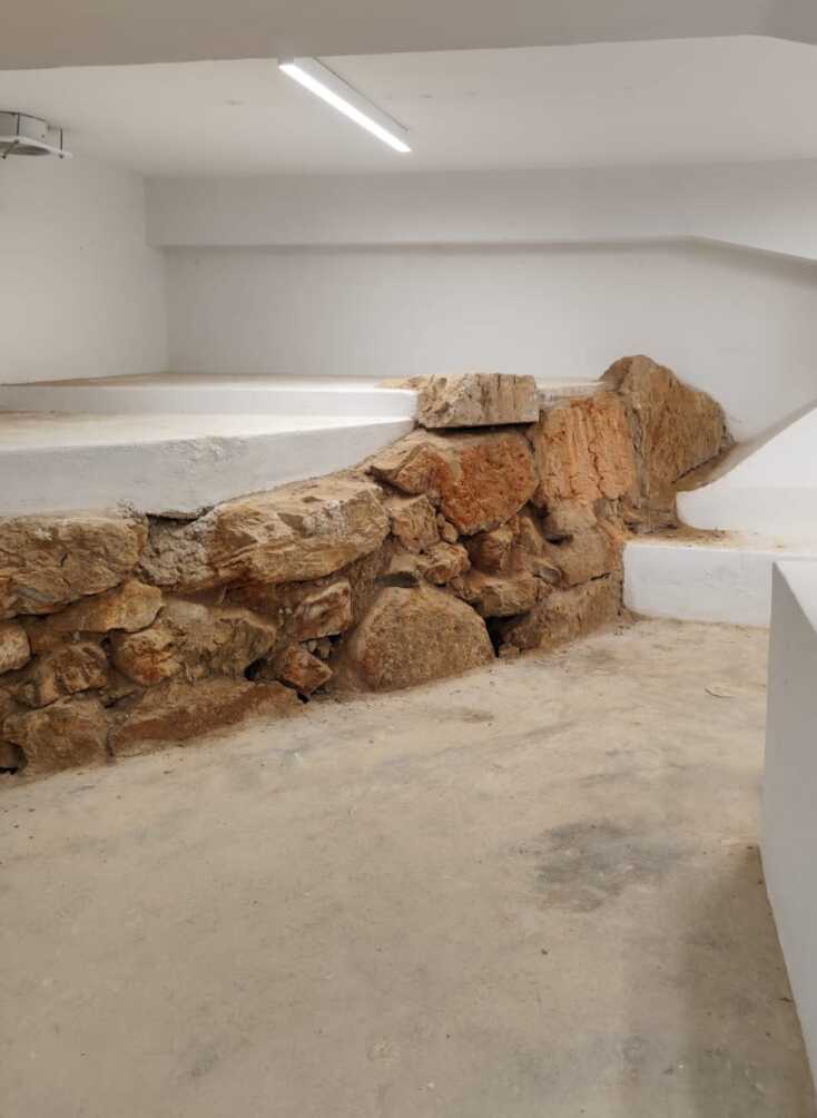 Μυκηναϊκό τείχος. Τμήμα Β.