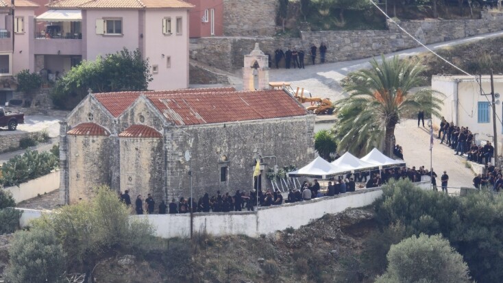 Βορίζια: Αυτήν την ώρα η κηδεία του 39χρονου Φανούρη Καργάκη