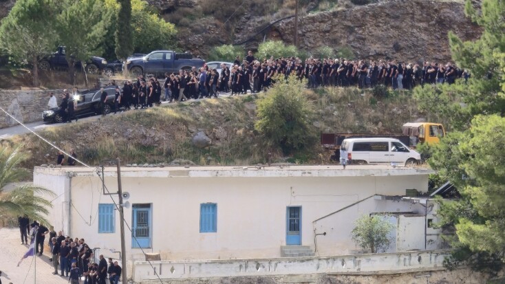 Βορίζια: Αυτήν την ώρα η κηδεία του 39χρονου Φανούρη Καργάκη