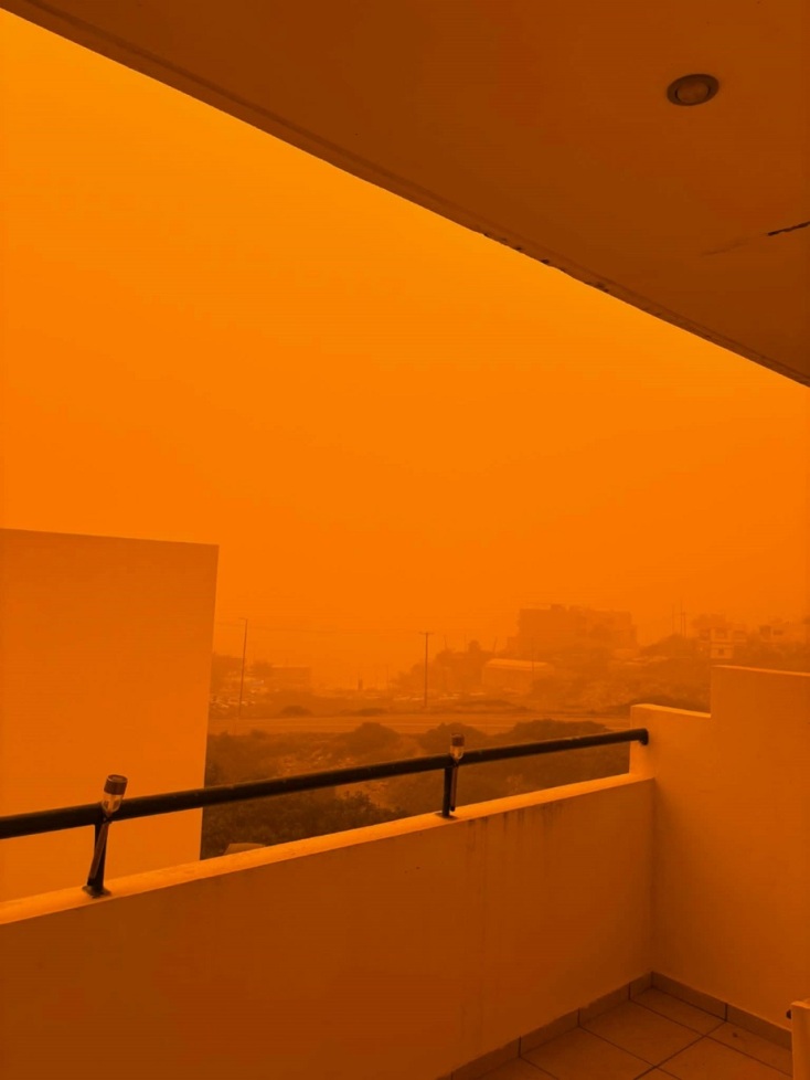 Πνίγηκε στην αφρικανική σκόνη το Ρέθυμνο - Απόκοσμες εικόνες