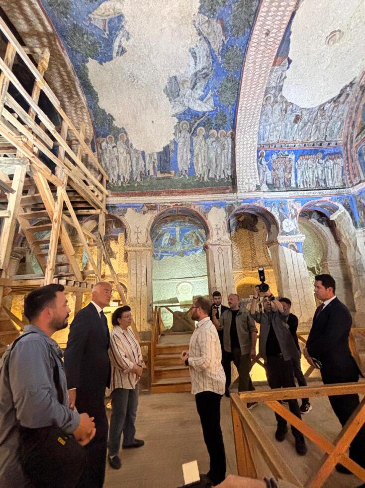 H Λίνα Μενδώνη στο 1ο Πολιτιστικό Forum Ελλάδας - Τουρκίας στην Καππαδοκία