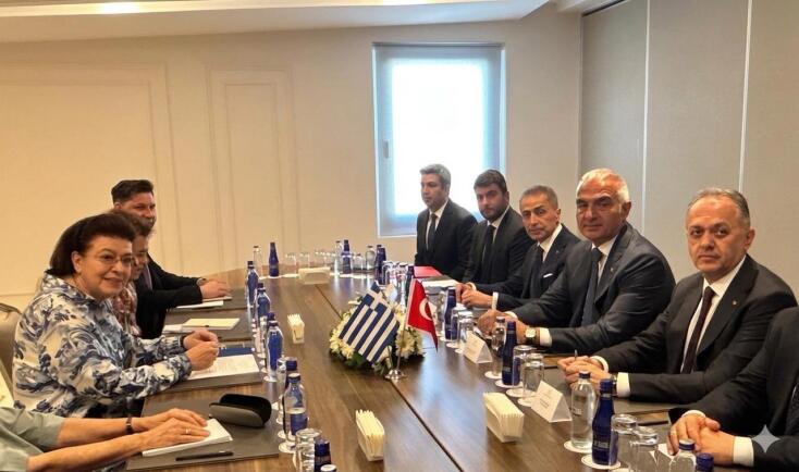 H Λίνα Μενδώνη στο 1ο Πολιτιστικό Forum Ελλάδας - Τουρκίας στην Καππαδοκία