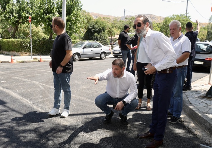 Χαρδαλιάς: Σε εξέλιξη εκτεταμένα έργα οδικής ασφάλειας από την Περιφέρεια Αττικής στην Πεντέλη