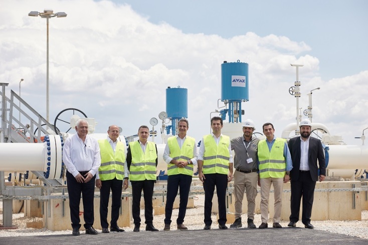 Κομοτηνή: Μητσοτάκης και Πετκόφ έθεσαν σε λειτουργία τον αγωγό φυσικού αερίου IGB