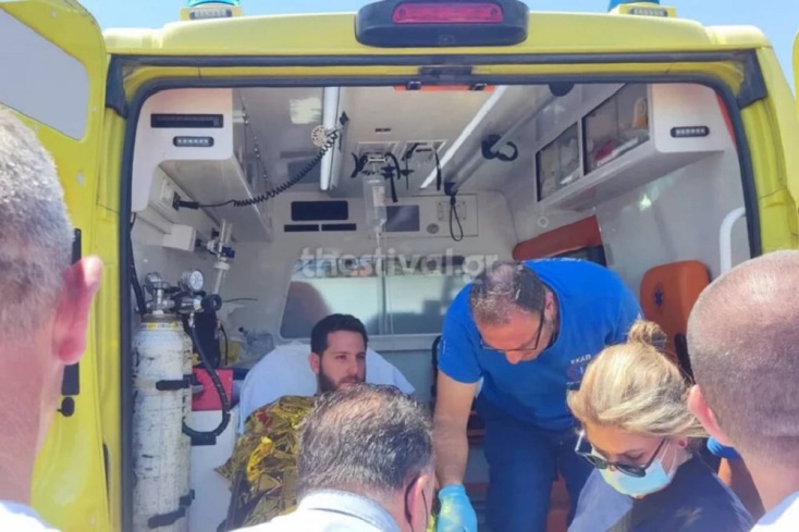 Η επιχείρηση διάσωσης του 30χρονου Ιβάν στη Χαλκιδική