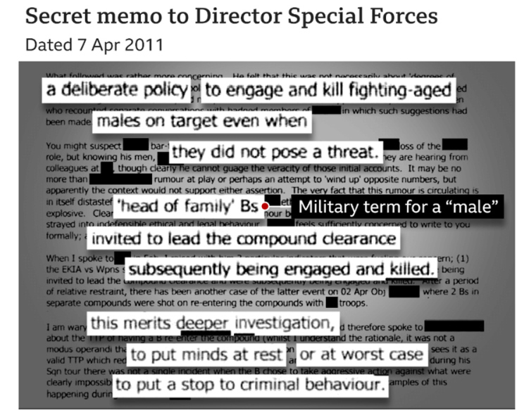 Στο φως μυστικό υπόμνημα για το πώς λειτουργούν και διευθύνουν τις ειδικές δυνάμεις