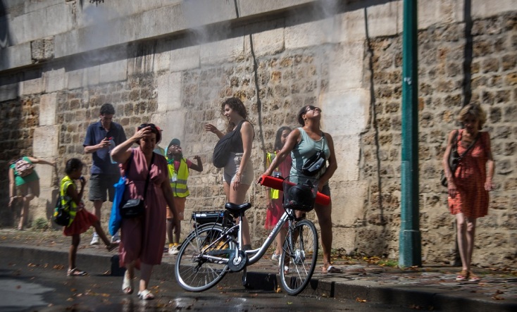 Καύσωνας στο Παρίσι