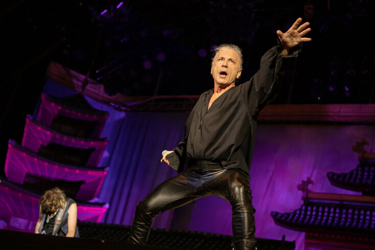 Φωτορεπορτάζ από τη συναυλία των Iron Maiden στην Αθήνα, στο γήπεδο ΟΑΚΑ, μαζί με τους Airbourne και Lord Of The Lost