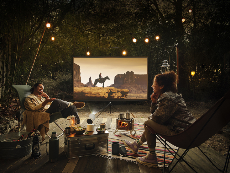 Nέος φορητός προβολέας Samsung The Freestyle