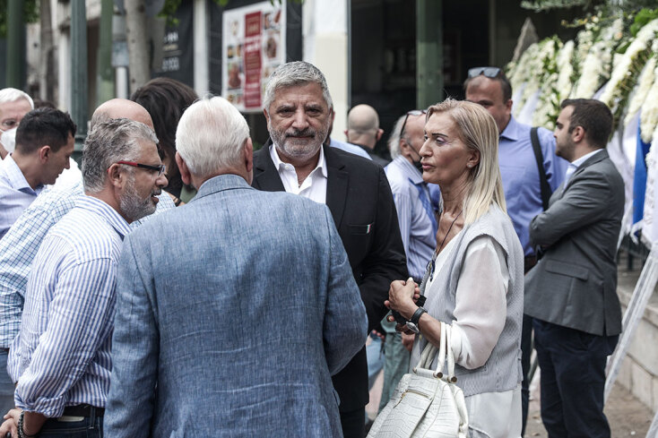 Κηδεία Ρόμπερτ Ουίλιαμς - Ο Περιφερειάρχης Αττικής, Γιώργος Πατούλης