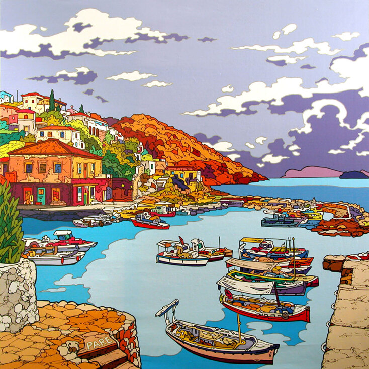 Πίνακας του Benoit Paré με την Ύδρα