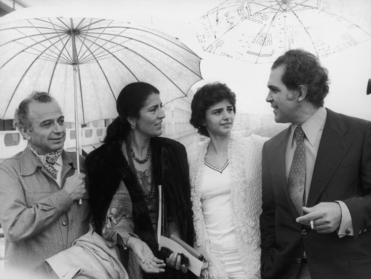 Η Ειρήνη Παπά με τον Μιχάλη Κακογιάννη και τον Κώστα Καζάκο στο φεστιβάλ των Κανών 