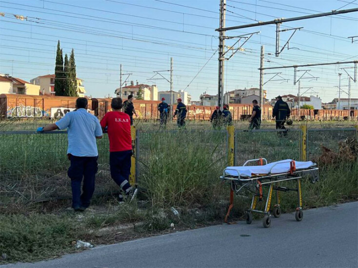 Αμαξοστοιχία παρέσυρε και σκότωσε 21χρονο στη Λάρισα © onlarissa.gr