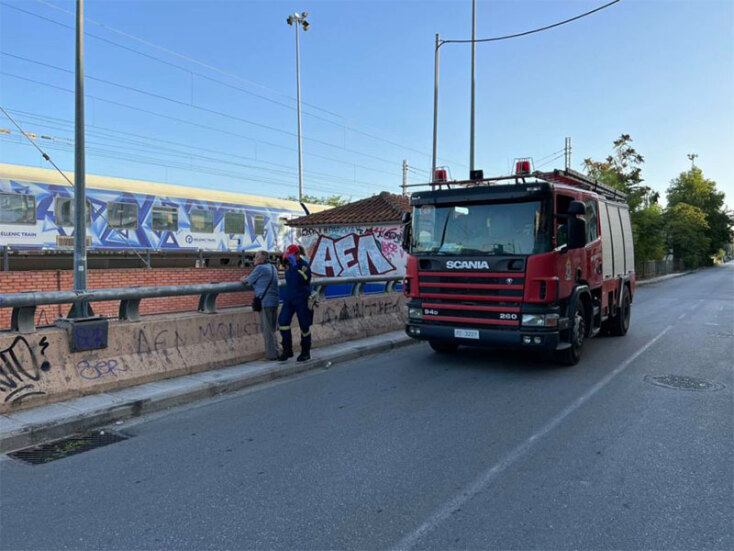 Αμαξοστοιχία παρέσυρε και σκότωσε 21χρονο στη Λάρισα © onlarissa.gr