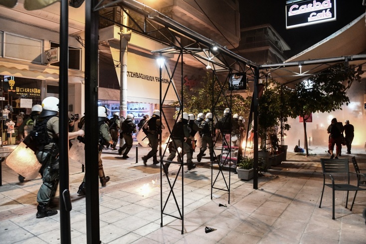 Επεισόδια μετά την πορεία στη μνήμη του Παύλου Φύσσα 