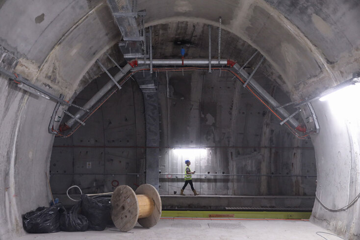 Το Μετρό στον Πειραιά γίνεται πραγματικότητα, με τις εργασίες τις τελευταίες ημέρες να ήταν πυρετώδεις