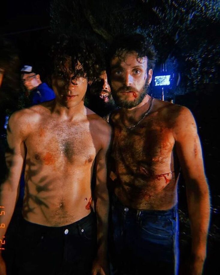 Στιγμιότυπο από τα γυρίσματα της σειράς Maestro