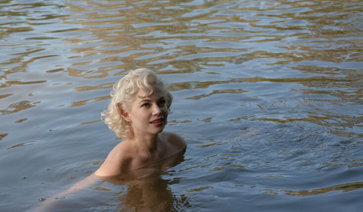 Η ηθοποιός Michelle Williams ως Μέριλιν Μονρόε