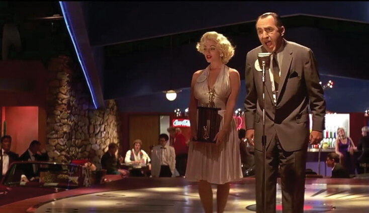 Η ηθοποιός Susan Griffiths ως Μέριλιν Μονρόε